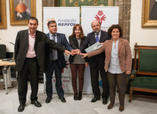 Signatura Fundació Repsol especial Olímpics Reus