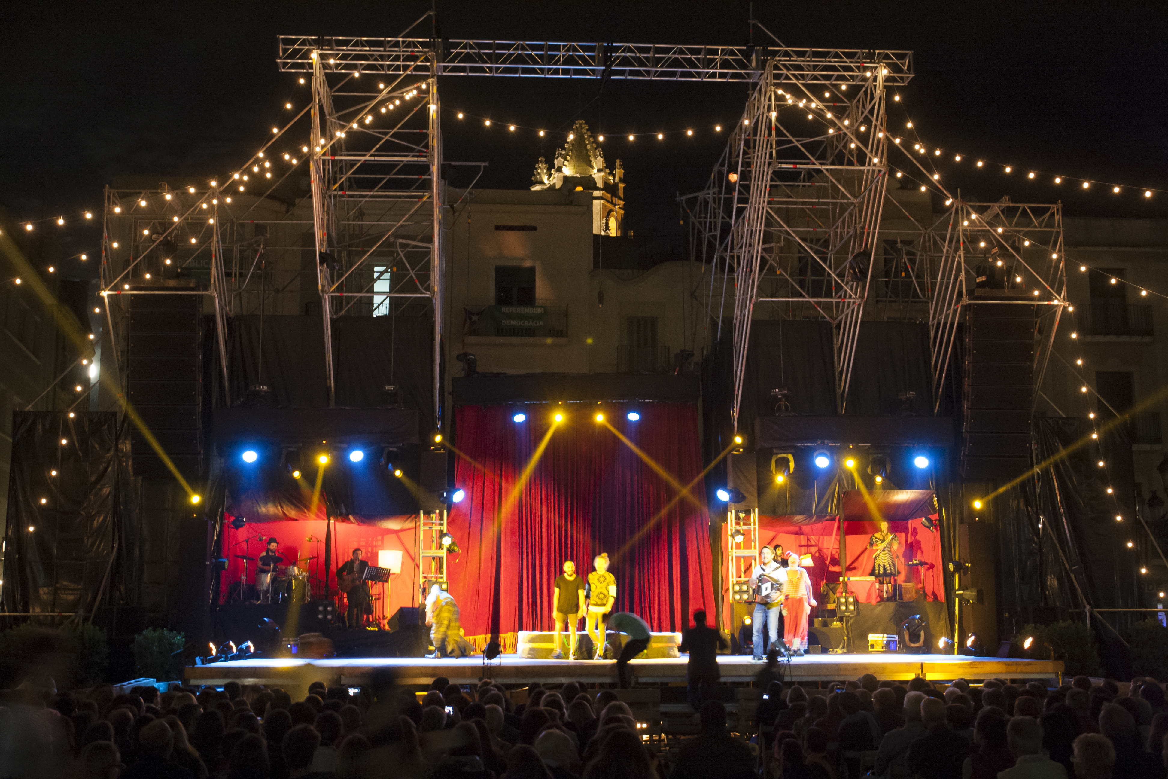 Acte d'inauguració del La Fira del Circ de Catalunya a Reus: "Trapezi 2017"