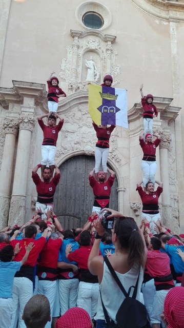 Castellers diada vinyols i els arcs 2017