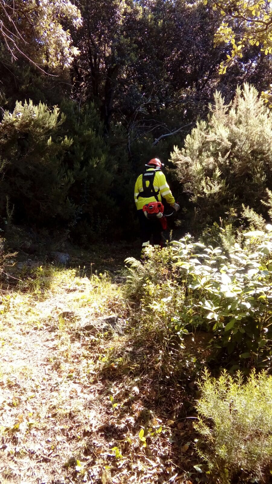 l'Argentera netja de camins