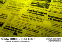 SÒNIA TONEU - TONI CORT: DEFENSEM LA INJUSTÍCIA MITJANÇANT L'ART