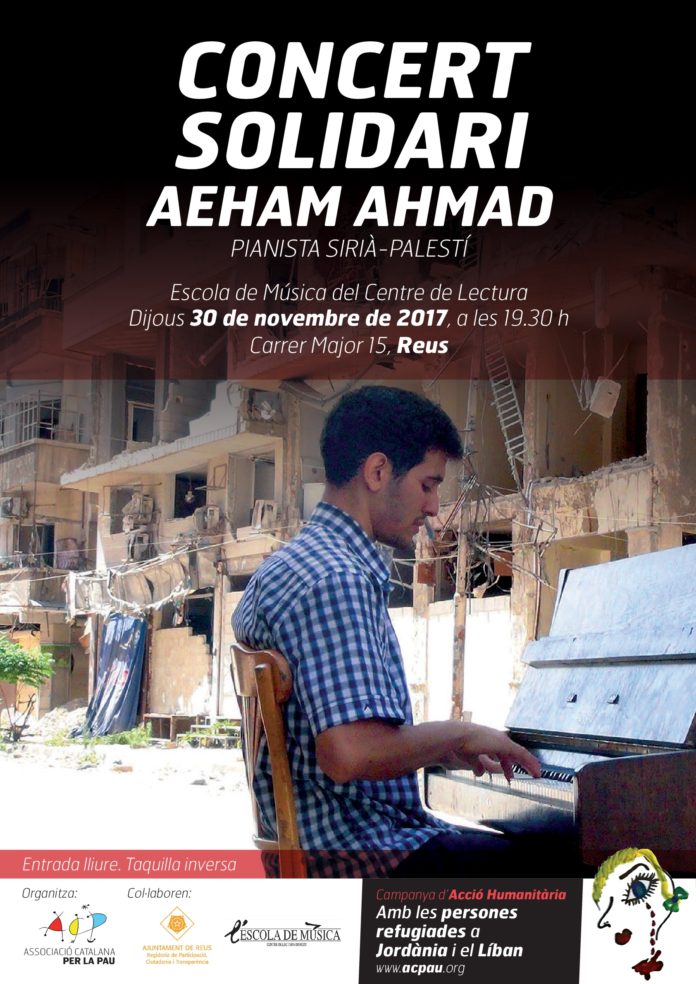 concert solidari del 'pianista de Yarmouk'
