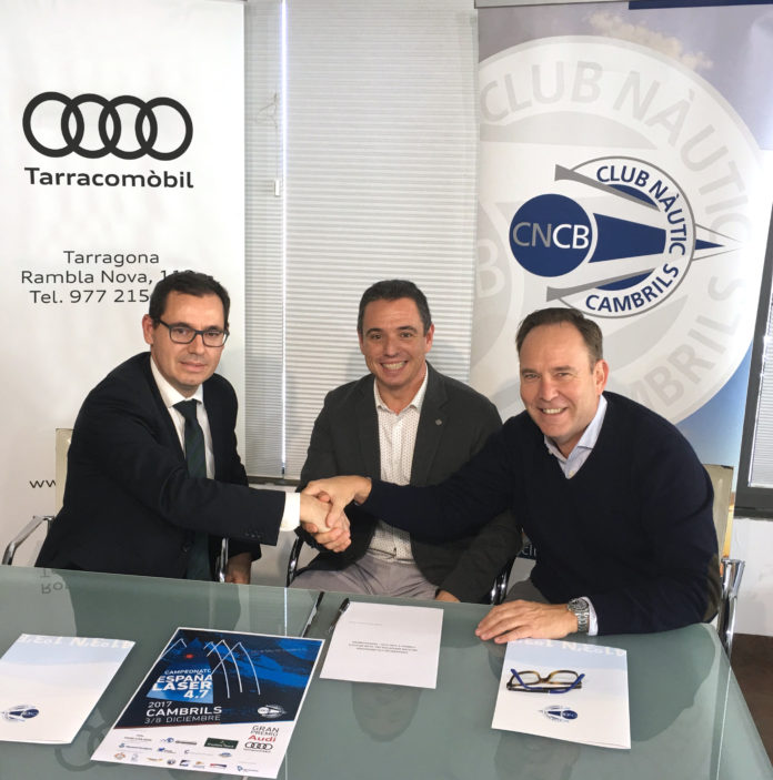 Audi Tarracomòbil i el Club Nàutic Cambrils signen un conven dei patrocini dels equips de regates