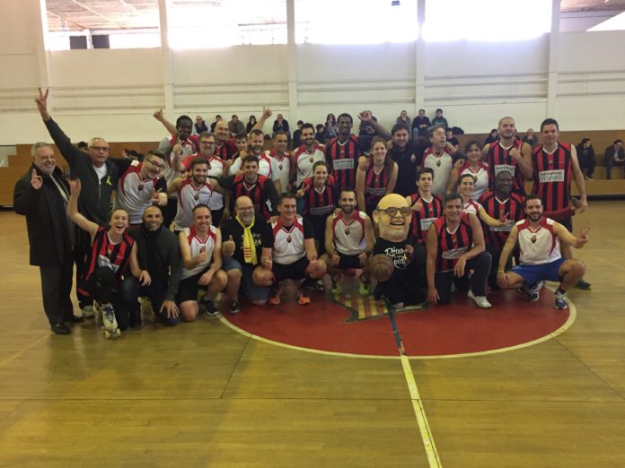 partit de bàsquet solidari del Reus Deportiu