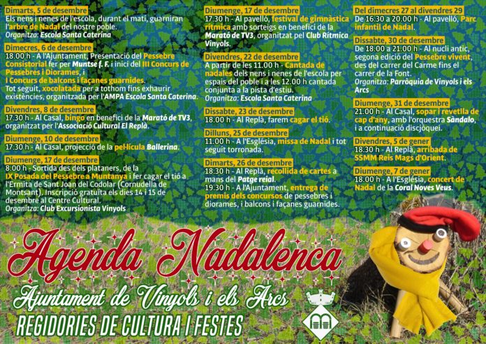 Obertes les inscripcions per al concurs de pessebres i diorames de Nadal a Vinyols i els Arcs