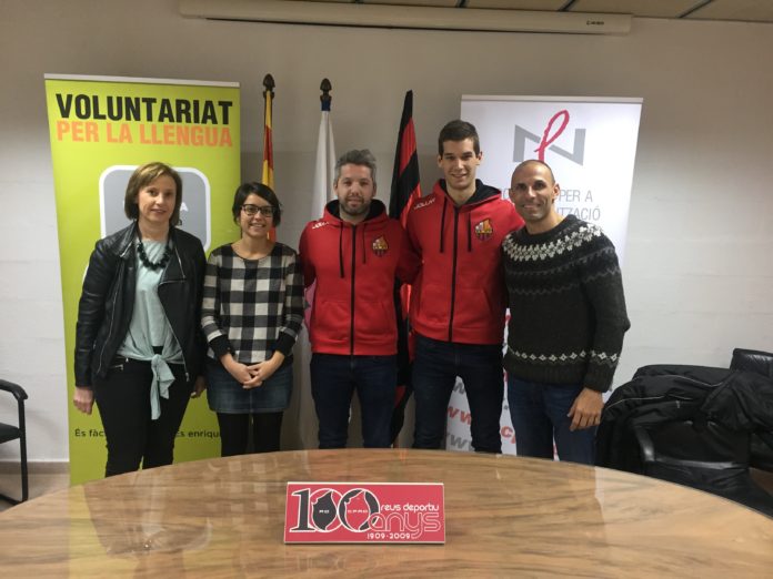 Els porters del Reus Deportiu d’hoquei participaran en el Voluntariat per la llengua