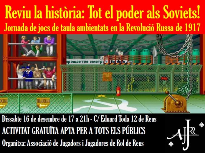 Jornada de jocs de taula ambientats en la Revolució Russa de 1917