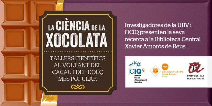 La URV i l'ICIQ porten el cicle "La ciència de la xocolata" a la Biblioteca Central Xavier Amorós de Reus