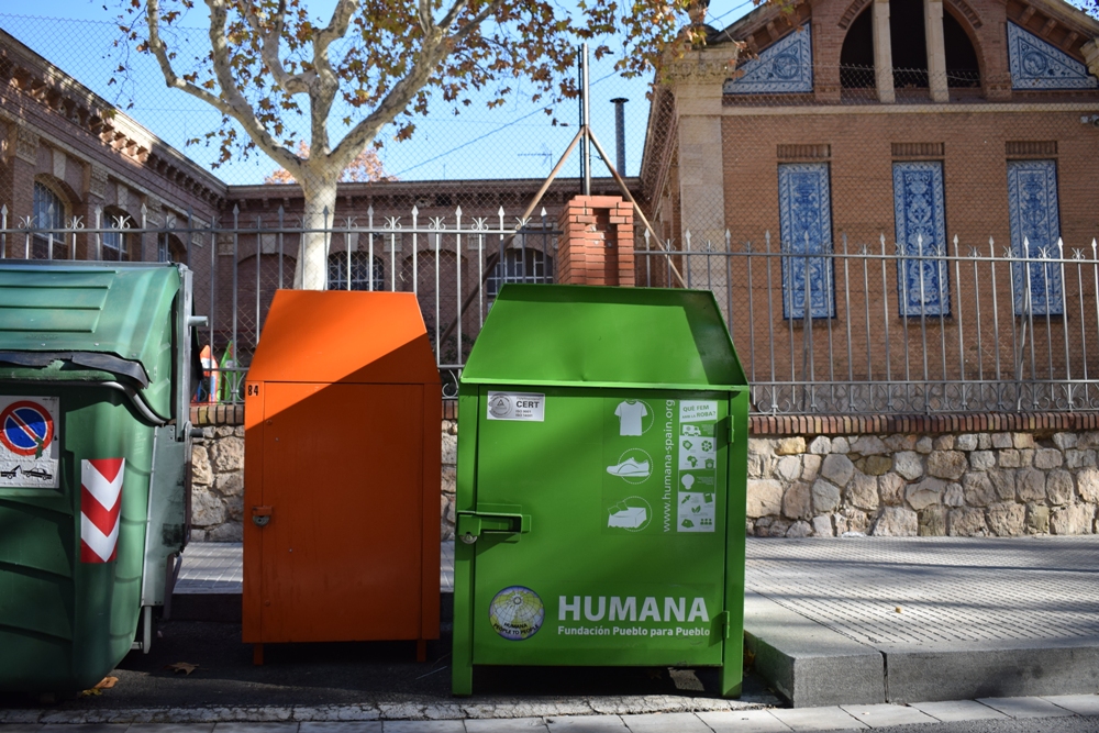 Humana recupera 191 tones de roba usada a Reus amb una finalitat social i ambiental