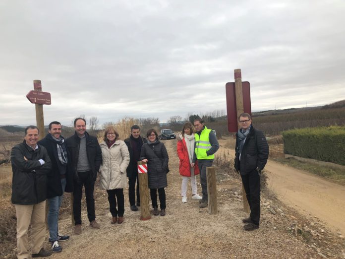 Els alcaldes de Mont-roig del Camp i Vandellòs i l’Hospitalet de l’Infant visiten les vies verdes de Calatayud