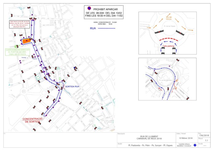 Afectacions al trànsit i al servei de bus per Carnaval