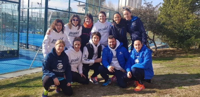 equip de pàdel femení del Monterols