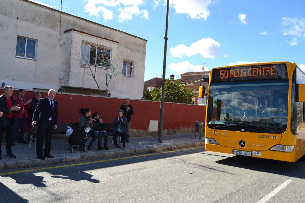 Nova connexió de Reus Transport a la urbanització Sant Joan amb el servei de bus a demanda