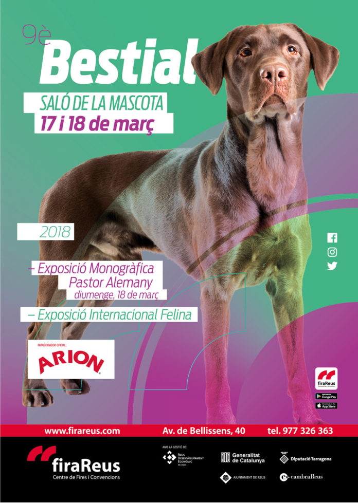 Cartell FiraReus - Saló de la Mascota - 2018