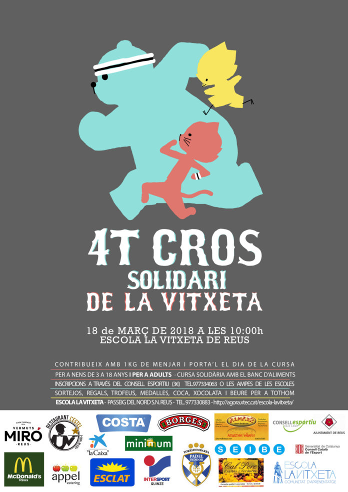 Cartell - Cross Solidari - La Vitxeta