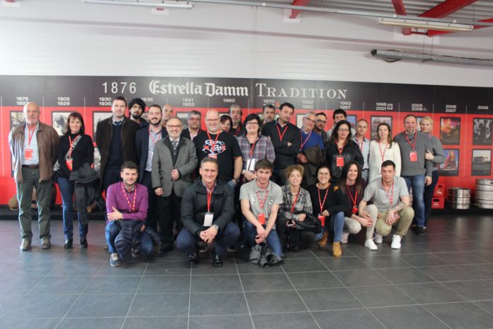 ELS PARTICIPANTS DE LA GANXET PINTXO VISITEN LA FÀBRICA D’ESTRELLA DAMM