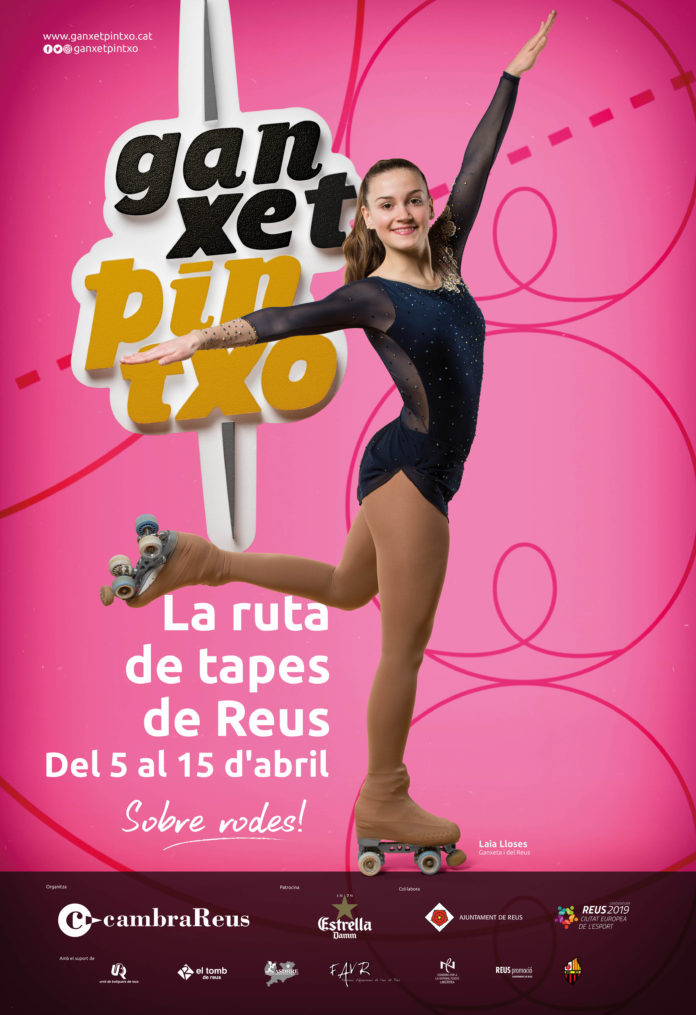 LA PATINADORA DEL REUS DEPORTIU LAIA LLOSES, IMATGE DE LA GANXET PINTXO DE PRIMAVERA