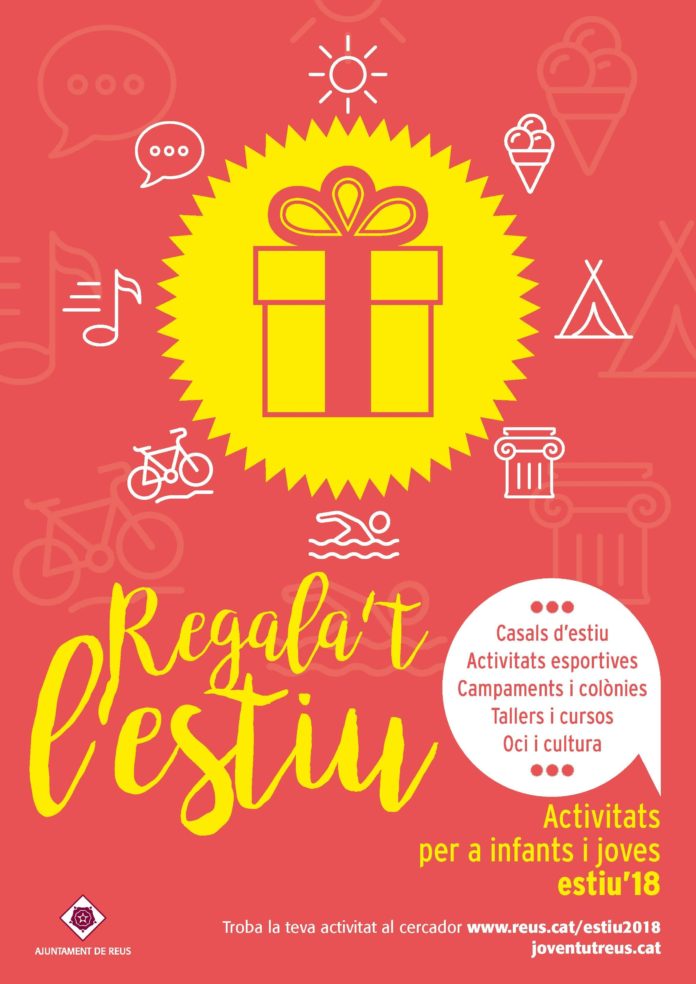 El programa d’activitats “Regala’t l’estiu” recull desenes de propostes adreçades a infants i joves de la ciutat