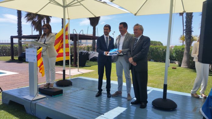 El Club Nàutic de Cambrils rep la Bandera Blava