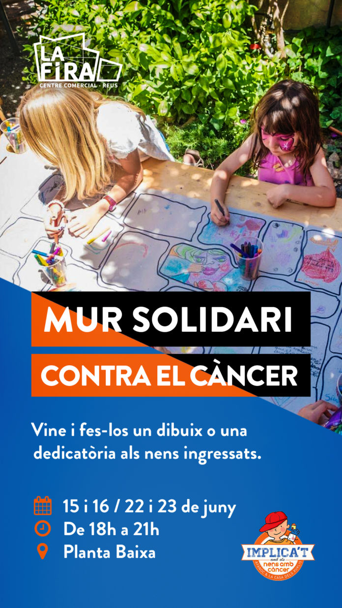 La Fira Centre Comercial acollirà el Mur Solidari de l’AFANOC dintre del programa de Sant Pere Solidari