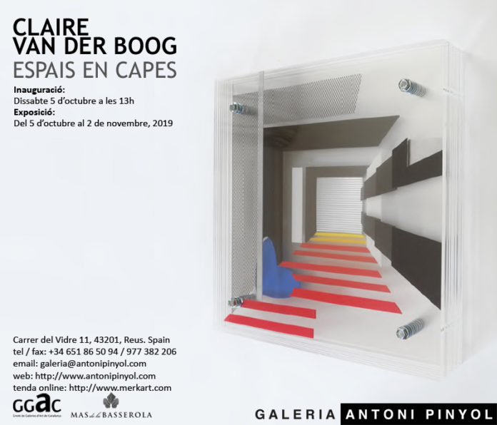 ‘Claire van der Boog: Espais en Capes‘