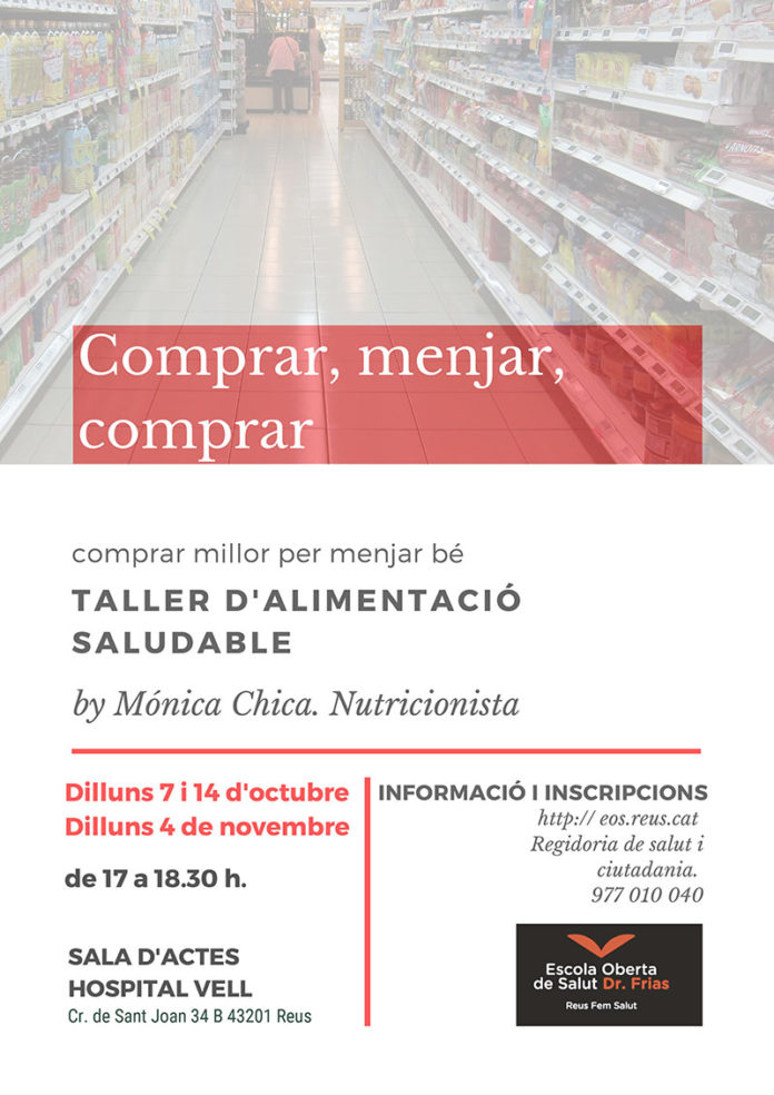 Taller sobre alimentació saludable 