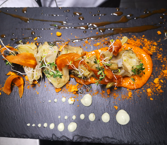 Carxofes glacejades.