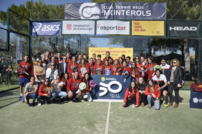 El RC Polo, campió de Catalunya per equips de padel.