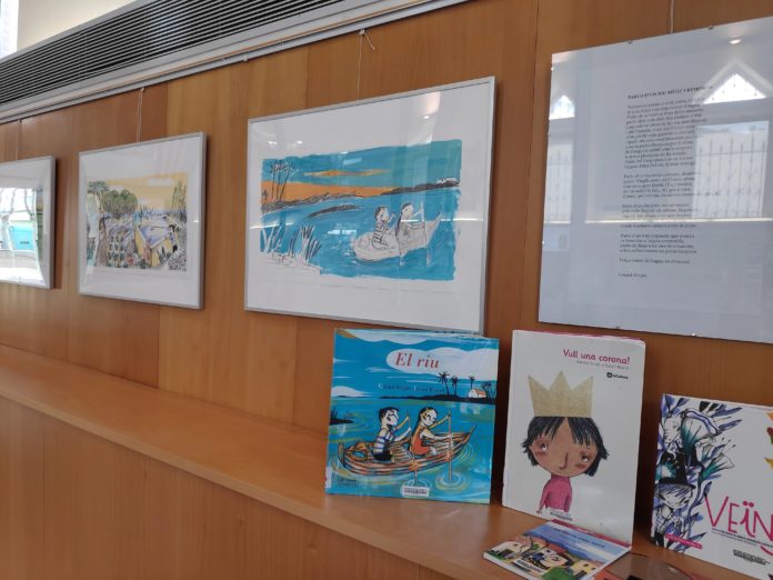 Exposició a la Sala Central de la Biblioteca Xavier Amorós