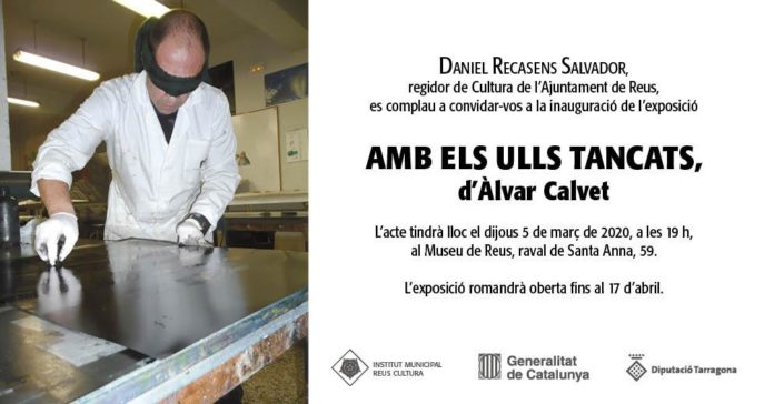 Inauguració de l'exposició d'Àlvar Calvet
