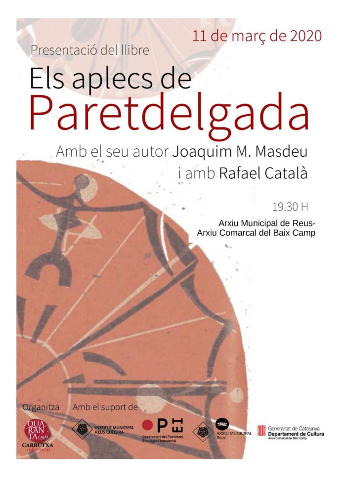 Presentació del llibre Els aplecs a Paretdelgada