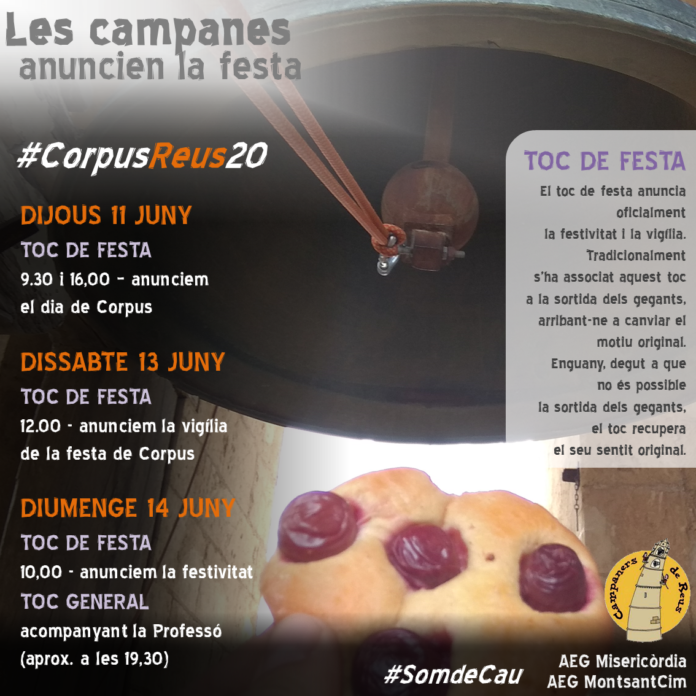 Les campanes anunciaran la festa de Corpus