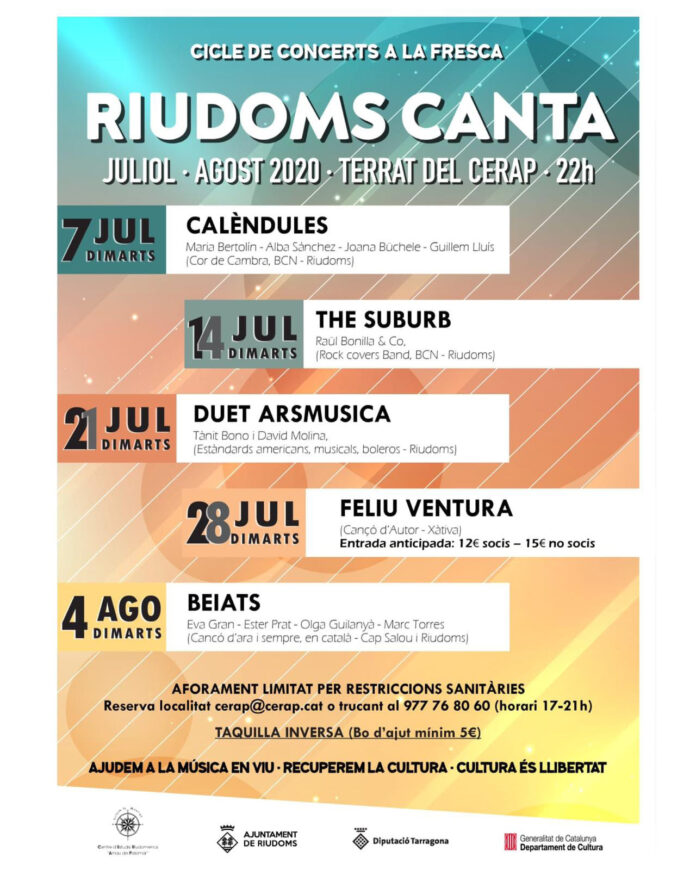 RIUDOMS CANTA