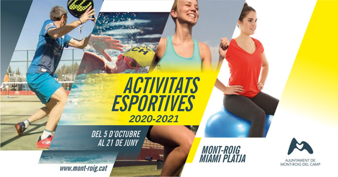 S’obren les inscripcions per a la nova temporada d’activitats esportives a Mont-roig del Camp