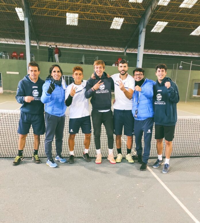 L'Absolut Masculí puja a segona categoria i es classifica per disputar la final del Campionat d'Espanya de tennis