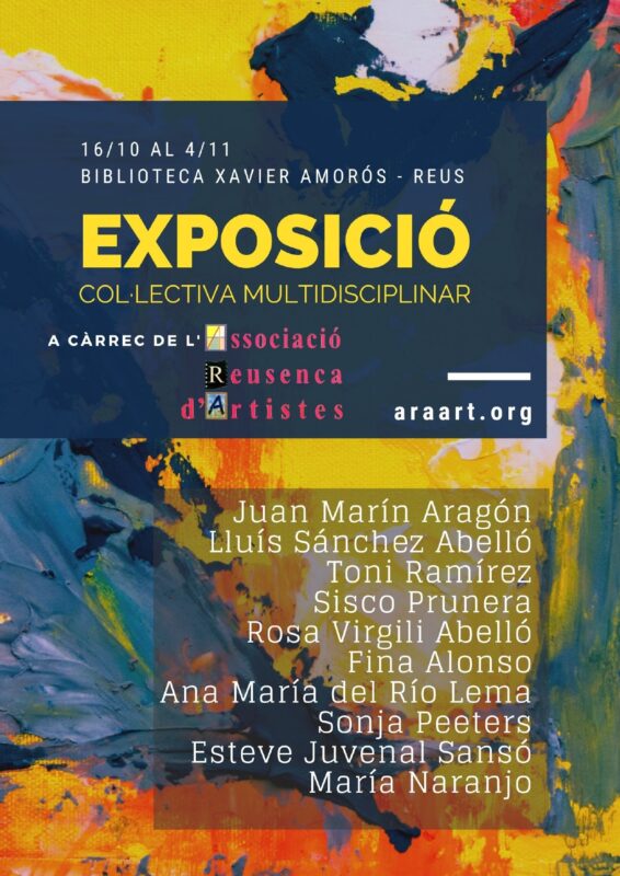 Exposició col·lectiva de l'Associació Reusenca d'Artistes ARA