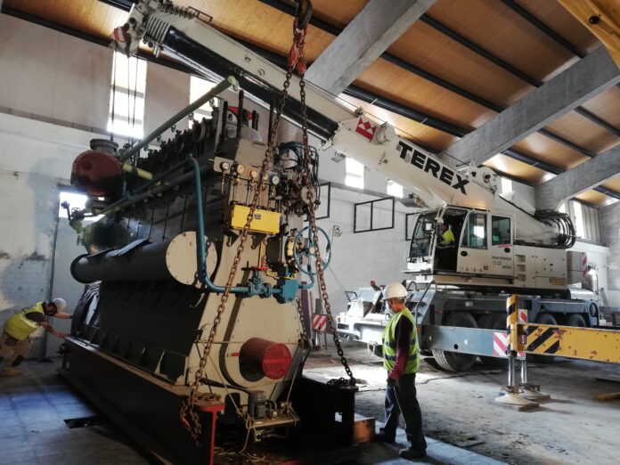 El Port de Tarragona comença a dissenyar l’interior del nou Museu reubicant el motor dièsel de l’any 1960