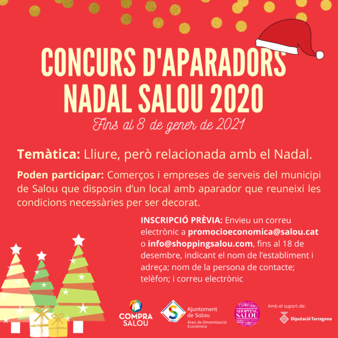 Salou engega el concurs d’aparadors de Nadal 2020