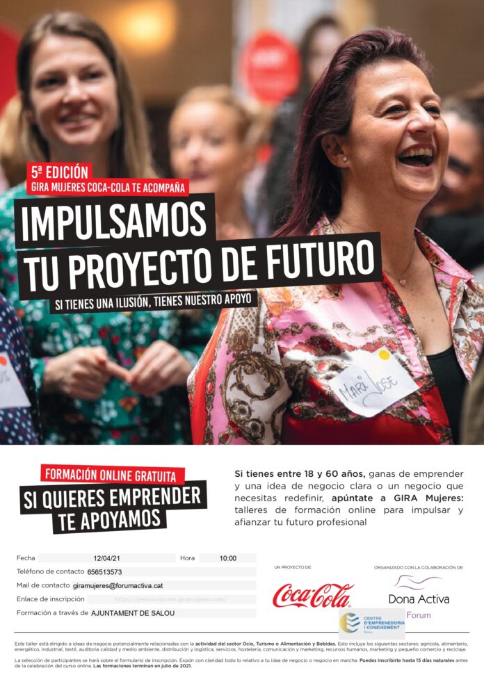 Salou col·labora en la cinquena edició del programa 'Gira Mujeres 2021' per fomentar l’esperit emprenedor de les dones