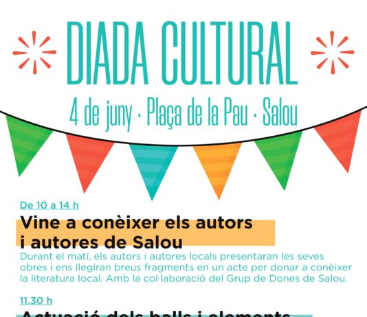 Diada Cultural a Salou aquest dissabte 4 de juny