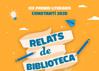 Oberta la convocatòria dels XIX Premis Literaris Constantí