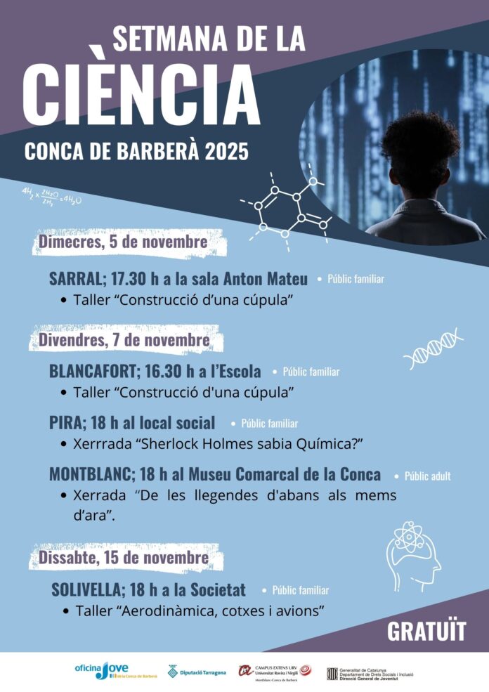Setmana ciència CARTELL GENERAL