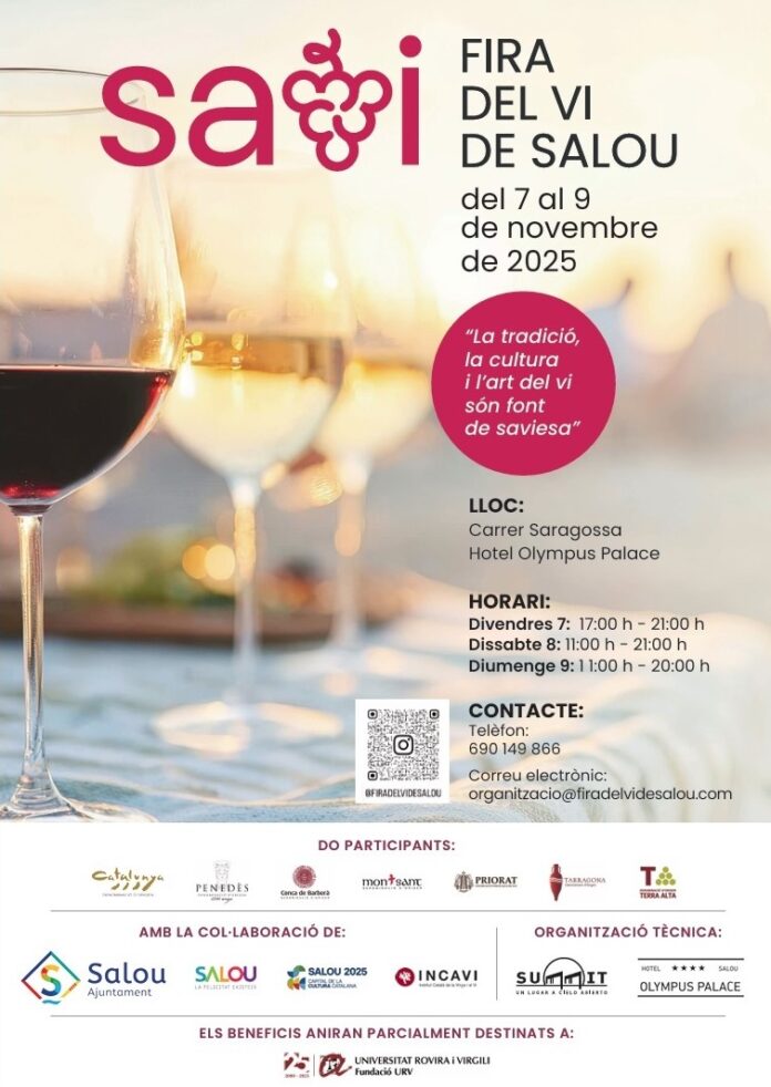 1 Cartell SAVI Fira del Vi de Salou