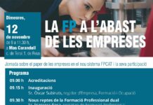 Jornada ‘La FP a l’abast de les empreses’