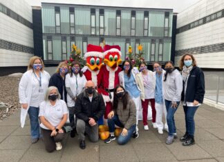 Visita nadalenca a l’Hospital Sant Joan