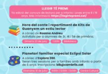 L’estiu a la Biblioteca Municipal de Cambrils