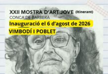 Vimbodí i Poblet acull la XXII Mostra d’Art Jove de la Conca
