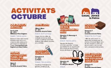 Programació d’octubre al Casal de Joves