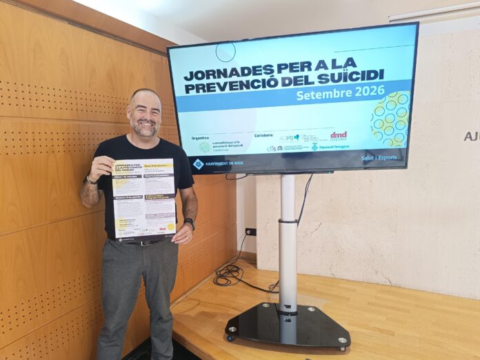 El regidor presenta les V Jornades de Prevenció Suïcidi-20260904120404