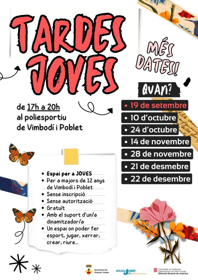 Passem el rato cartell setembre- desembre